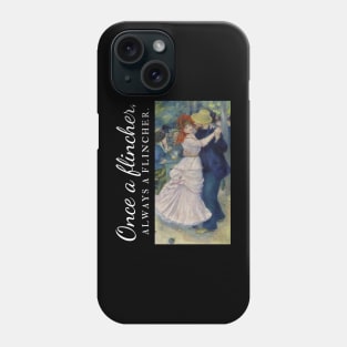 Once a flincher -  Renoir's Dance at Bougival Phone Case