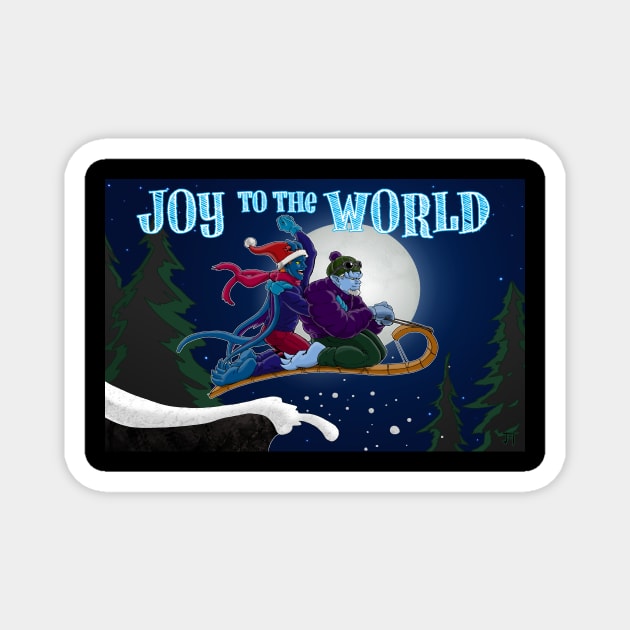 Joy To The World Magnet by Twogargs