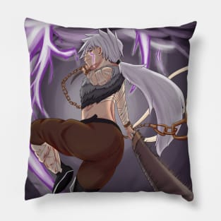 Six - La furia del colmillo blanco Pillow