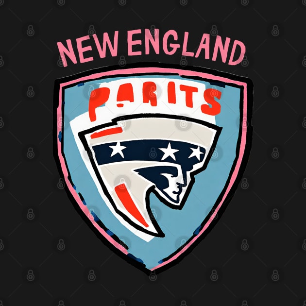 Soccer Player Team of New England Football American Football Dad by DaysuCollege