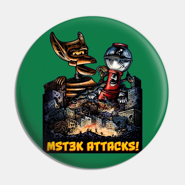 MST3K Attacks! Pin by ChetArt