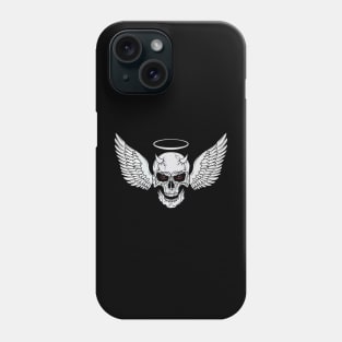 Angel  Demon Skull Phone Case