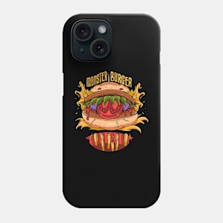 Monster Burger v2 Phone Case