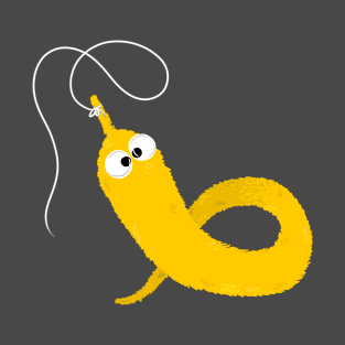 Worm on a String - Yellow T-Shirt