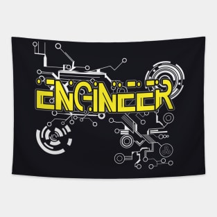 Engineering Technician Engineer Gifts Tapestry