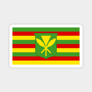 Kanaka Maoli Flag Magnet