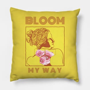 Bloom My Way In Colour Illuminating Pillow