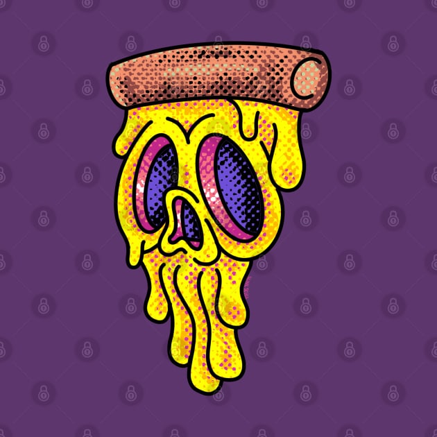 Pizza skull by SlinkSkull