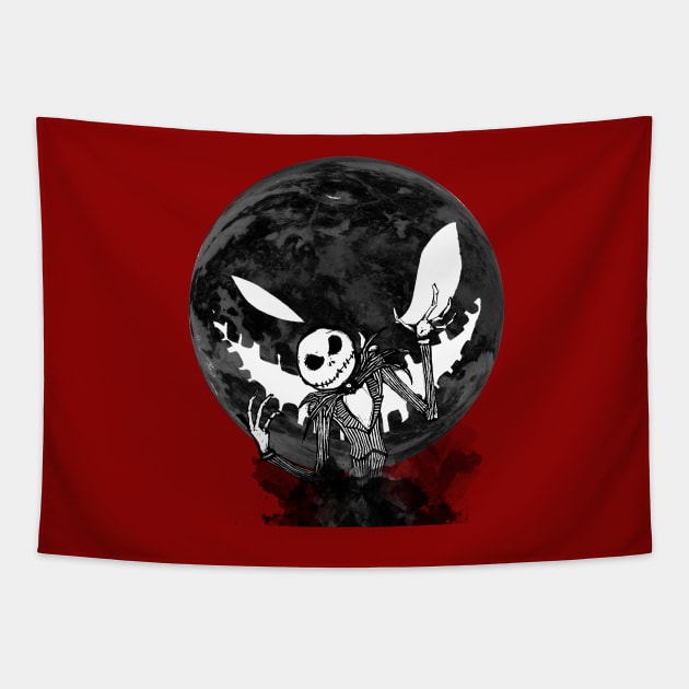 Nightmare Before Christmas Tapestry by miktrick