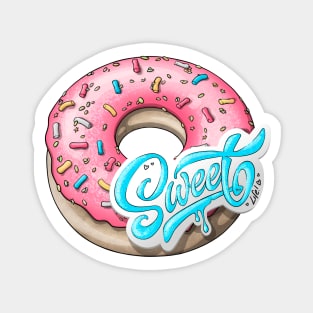 Reva Prisma Sweet life donut emoji Magnet