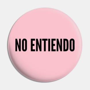 NO ENTIENDO Pin