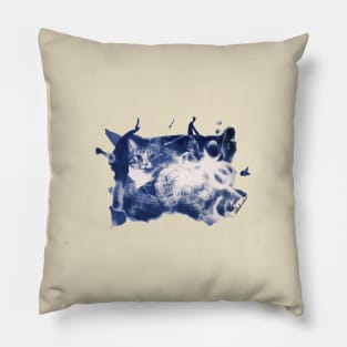 Planet Meow Pillow