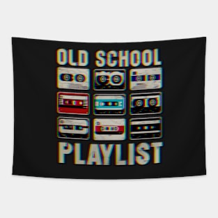 never forget 80s Cassette Tape Music Old School Playlist 80s 90s classic graphic Tapestry