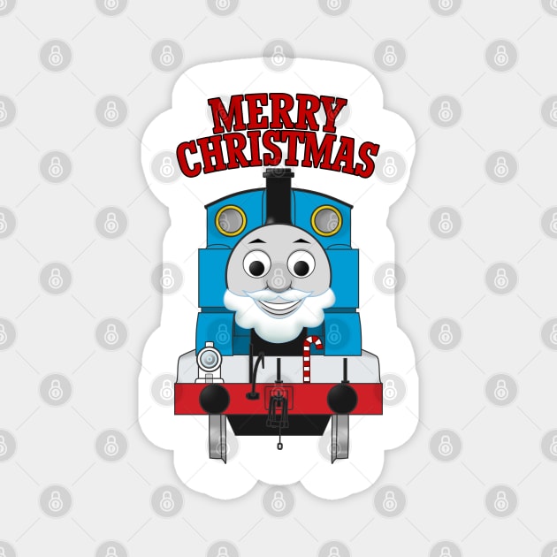 Thomas Merry Christmas Magnet by corzamoon