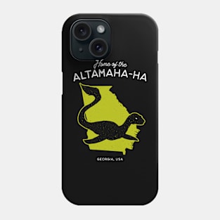 Home of the Altamaha-Ha – Georgia, USA Cryptid Phone Case