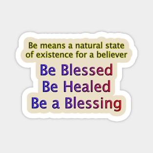 Mantra for Life Magnet