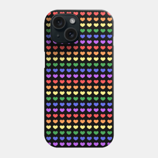 LGBT Hearts Pattern Phone Case