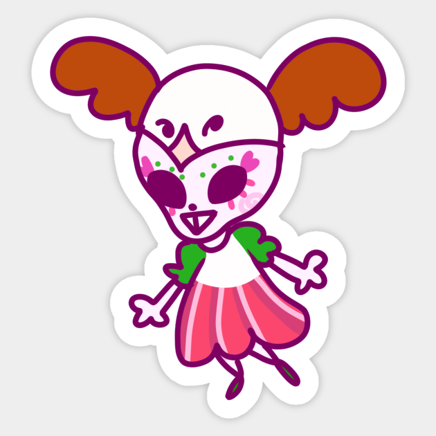 Eagle - Day Of The Dead - Sticker | TeePublic Eagle - Day Of The Dead - Sticker | TeePublic