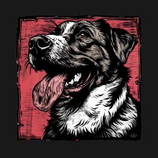 Retro Art Anatolian Shepherd Dog Lover T-Shirt