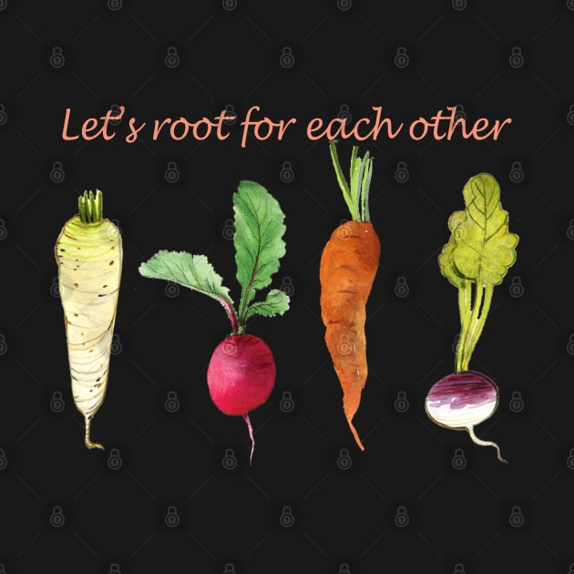 Let's root for each other positive quote by NIKA13