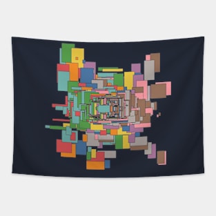 United States of Rectangles Tapestry