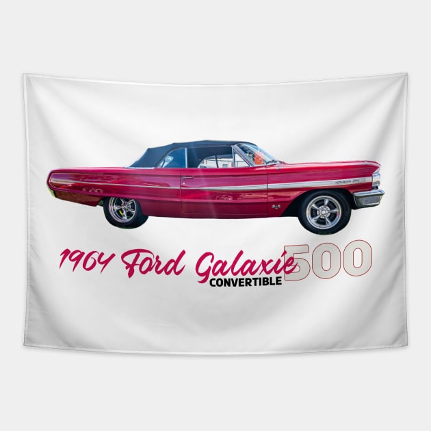 1964 Ford Galaxie 500 Convertible Tapestry by Gestalt Imagery