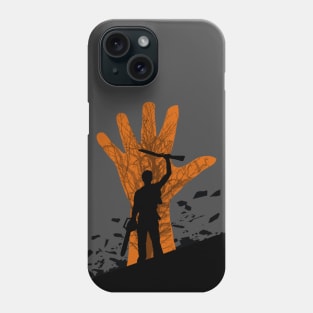 Ash in the hand Phone Case