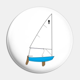 El Toro Sailboat Pin