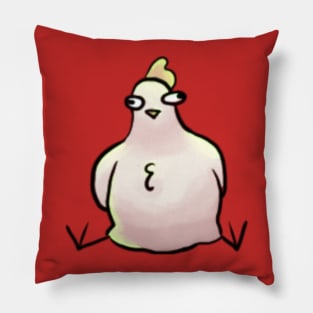 Derpy chicken Pillow