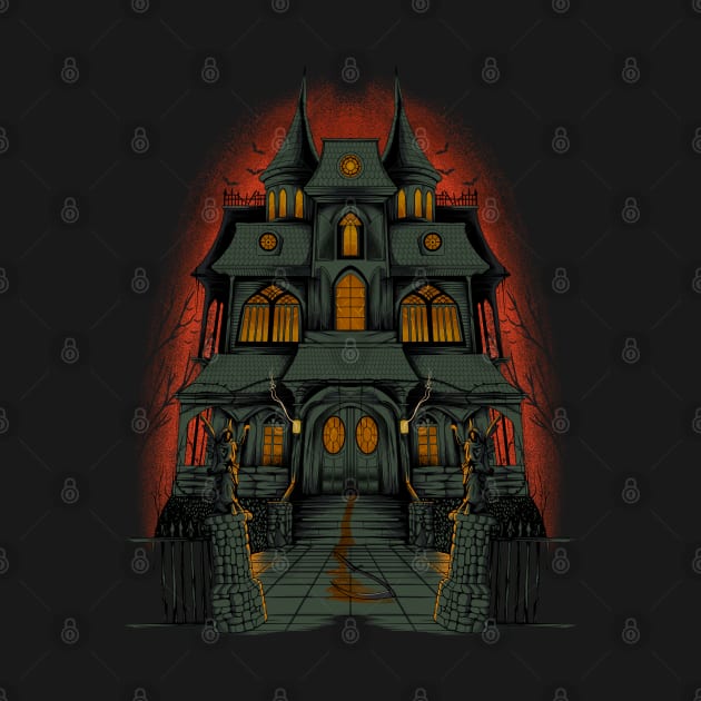 HAUNTED HOUSE by AWANG ART STUDIO