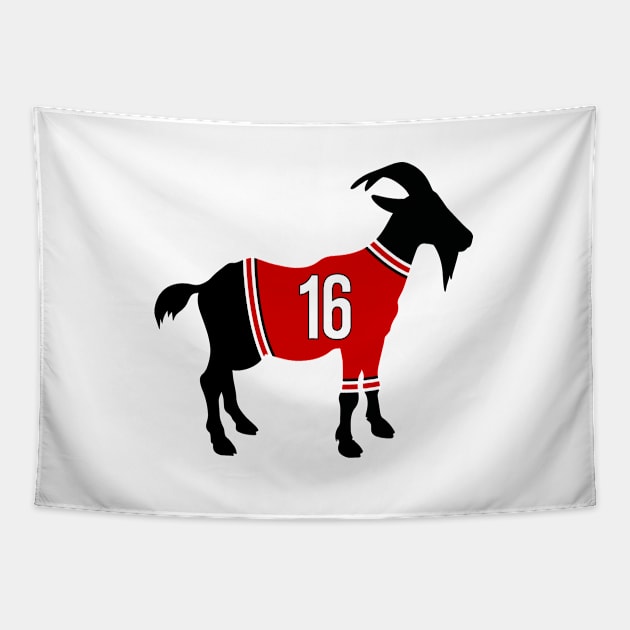 Vincent Trocheck GOAT Tapestry by cwijeta