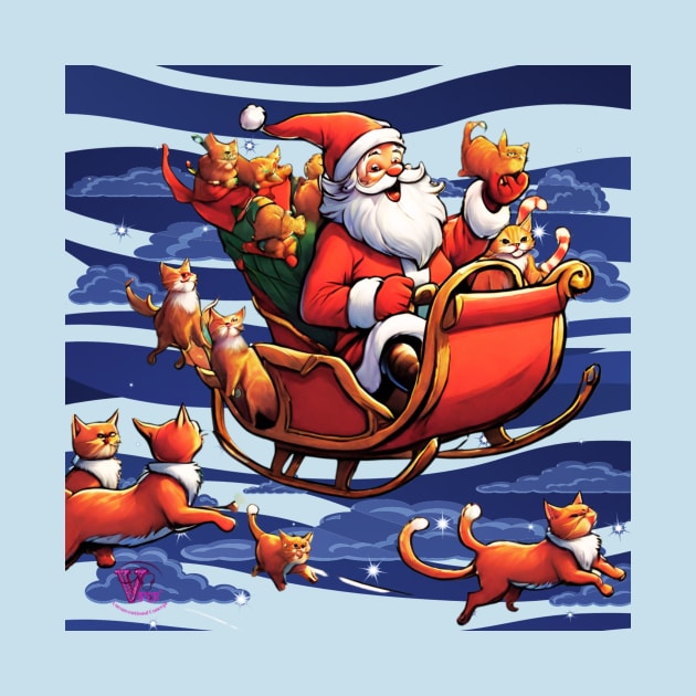 Santa and cats by Viper Unconvetional Concept