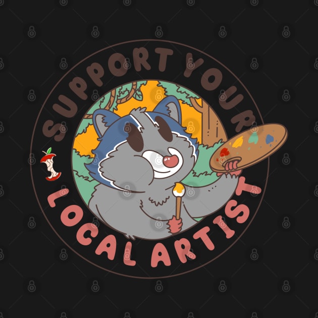 Support Your Local Artist by Artthree Studio
