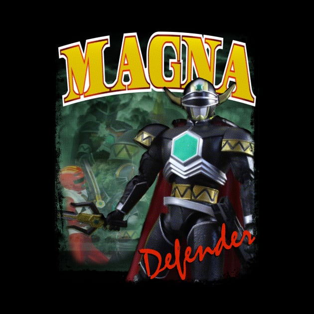 Magna Defender Tour T-Shirt by rinimalodesign