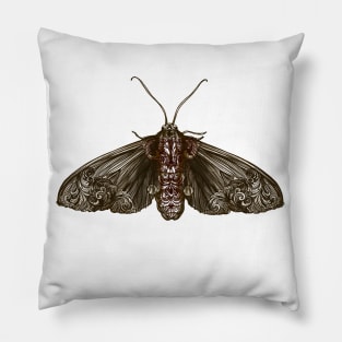 Goth Moth Pillow