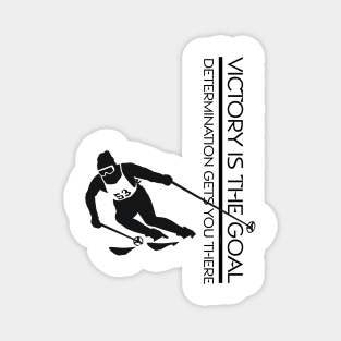 Victory Goal Ski Magnet