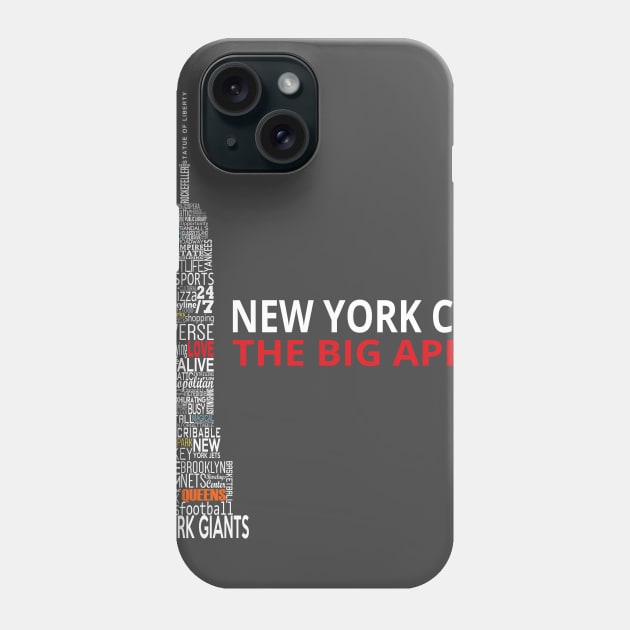 The Big Apple Phone Case by AddictingDesigns