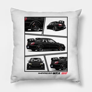 Impreza WRX STI Hawkeye Grey, JDM Car Pillow