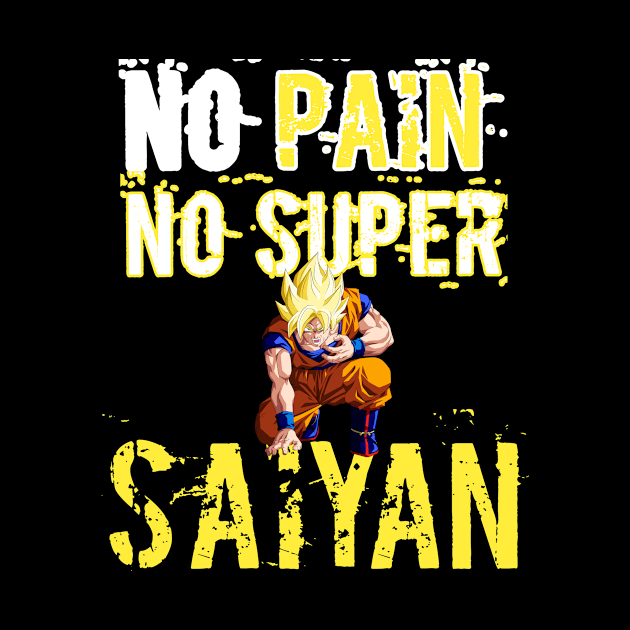 no pain no super saiyan by houssem