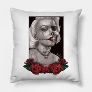 Zombie Marilyn Pillow