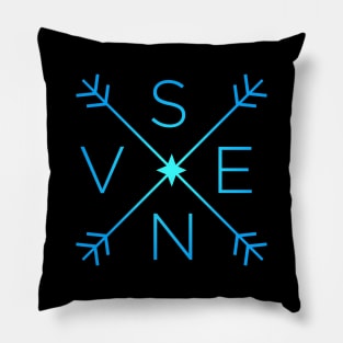 Sven Crossed Pillow