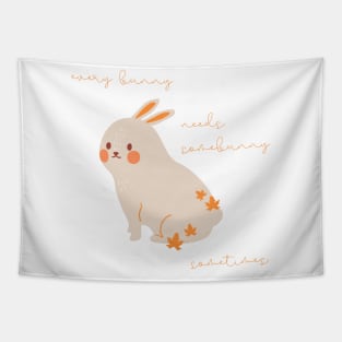 Rabbit Lovers Gift Every Rabbit Needs Somebunny Sometimes Tapestry