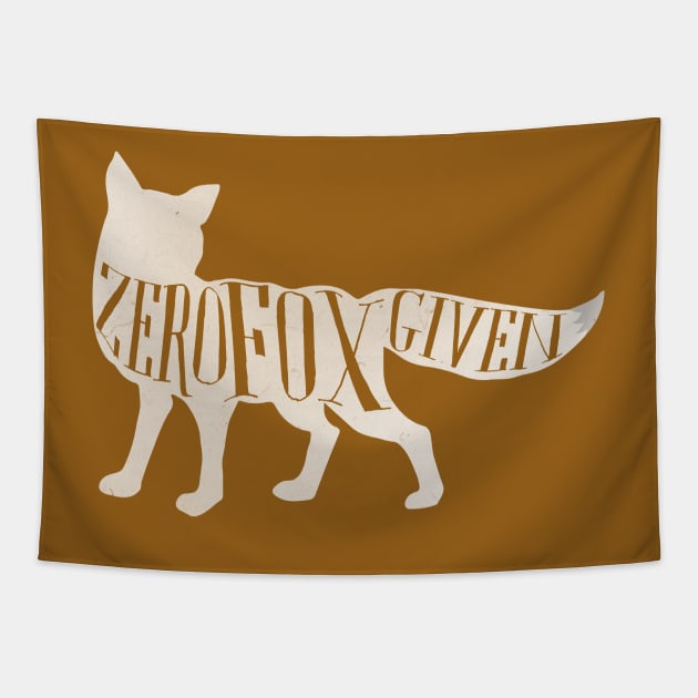 Zero Fox Given Tapestry by MyGirlZombie