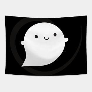 Happy Little Kawaii Ghost Tapestry