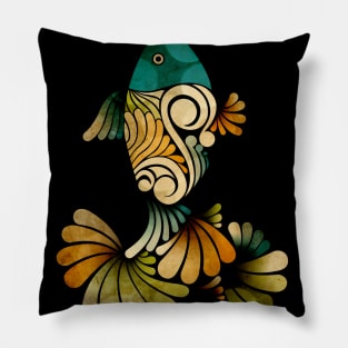 Fish Tatto Pillow