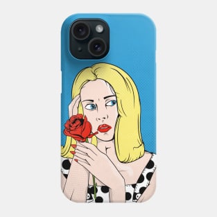 Romantic Vintage Poster Phone Case