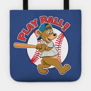 Play Ball!  Cubs Baseball Mascot Tote