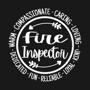 Fire Inspector Vintage T-Shirt