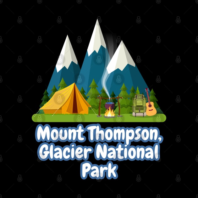 Mount Thompson, Glacier National Park by Canada Cities