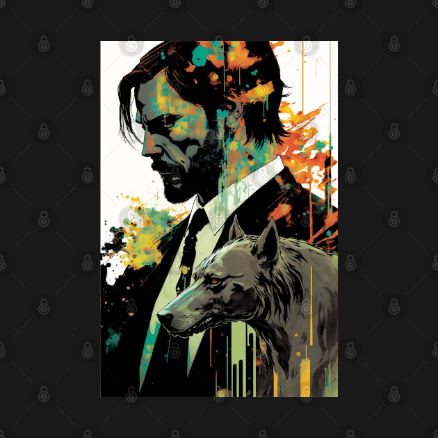 John Wick by Buff Geeks Art